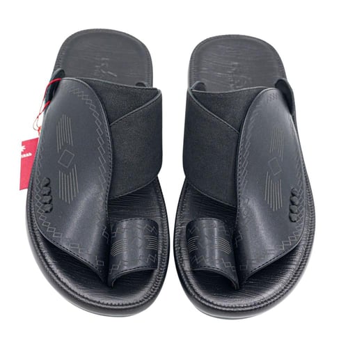 حذاء شرقي رجالي طبي أسود