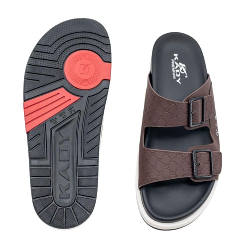 حذاء رجالي طبي بني غامق