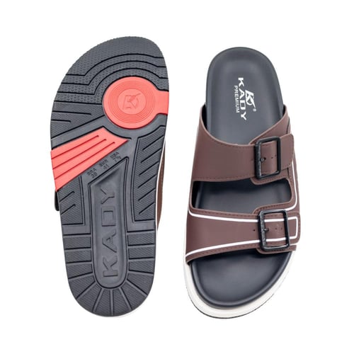 حذاء رجالي طبي بني غامق