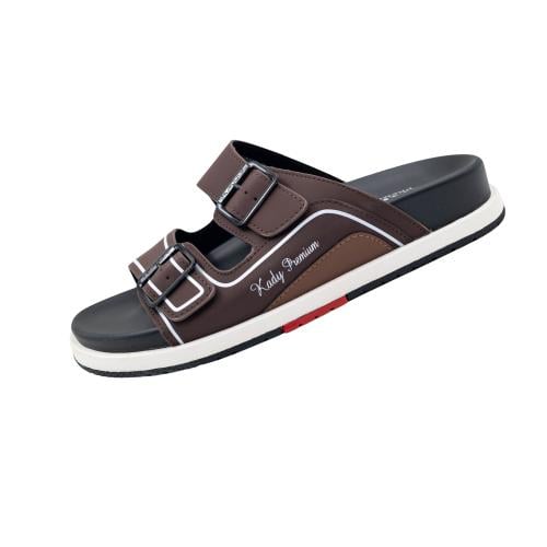 حذاء رجالي طبي بني غامق