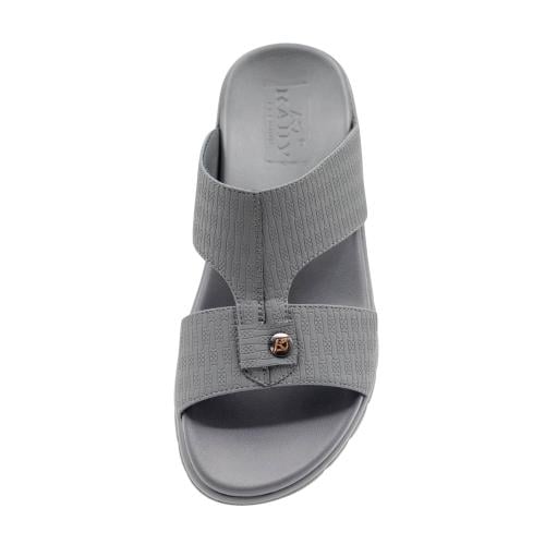 حذاء رجالي خليجي طبي رصاصي