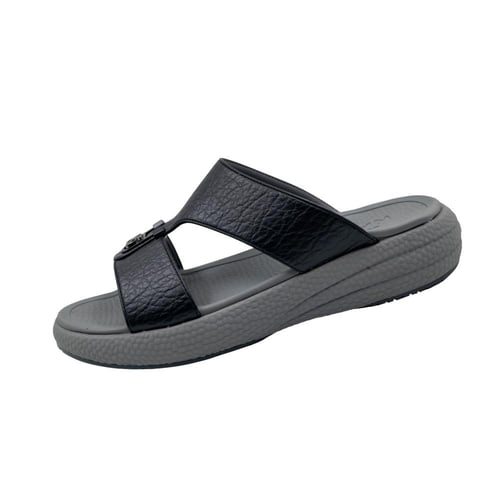 حذاء رجالي خليجي طبي أسود