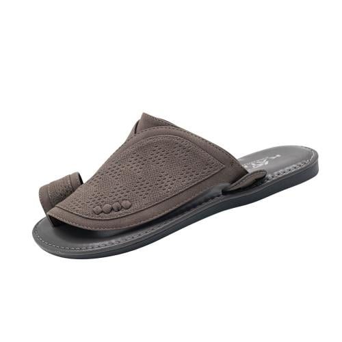 حذاء شرقي رجالي طبي رصاصي