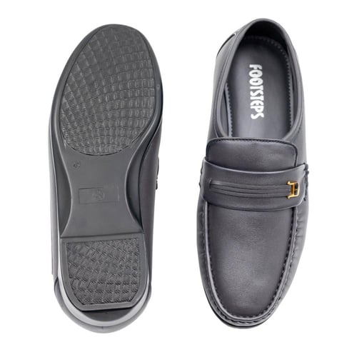 جزمة رجالي رسمي هندي رصاصي