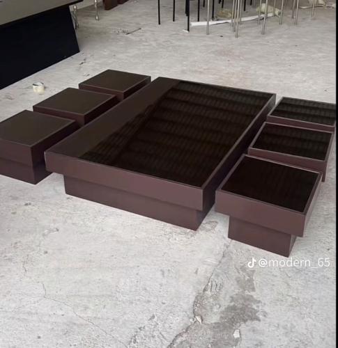 طاوله ارضيه مع خدمه 6