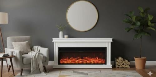 ديكور مع جهاز تدفئة