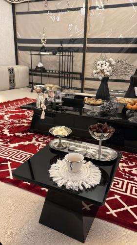 طقم طاولات ارضيه 5 قطع