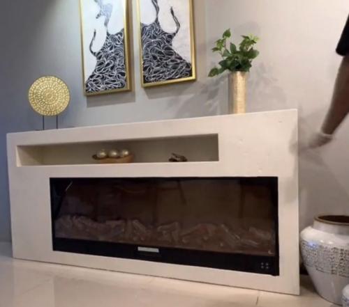 ديكور مع جهاز تدفئة