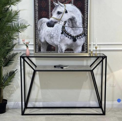 مدخل استقبال رصاصي زجاج