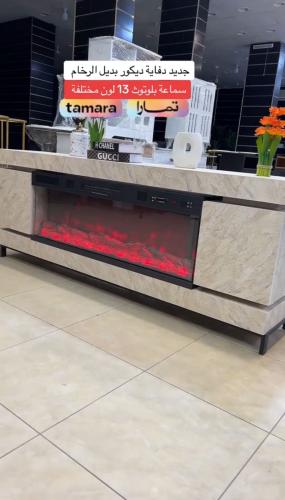 جهاز تدفئة مع الديكور