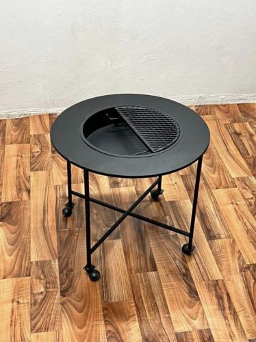 منقل حديد دائري اسود