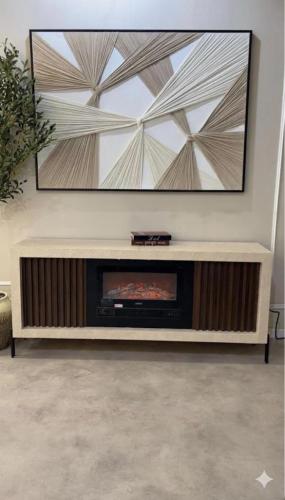 جهاز تدفئة مع الديكور