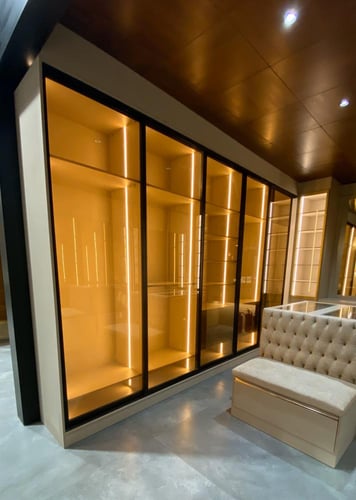 خزانة ملابس ابواب سحب