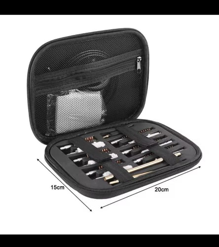 مجموعة تنظيف بندقية 19 قطعة مجموعة