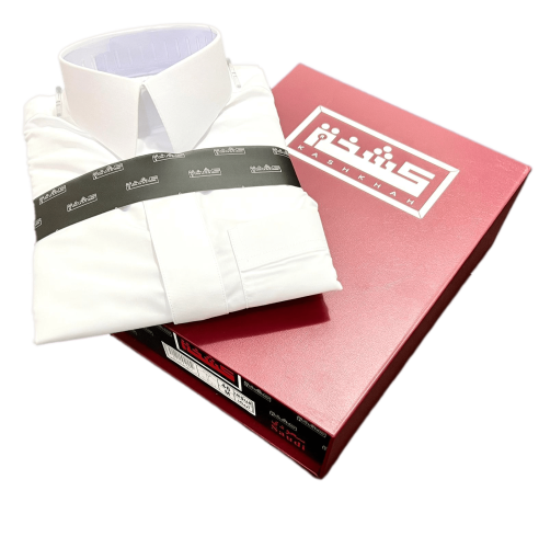 ثوب كشخة رجالي سحاب قلاب سادة ابيض