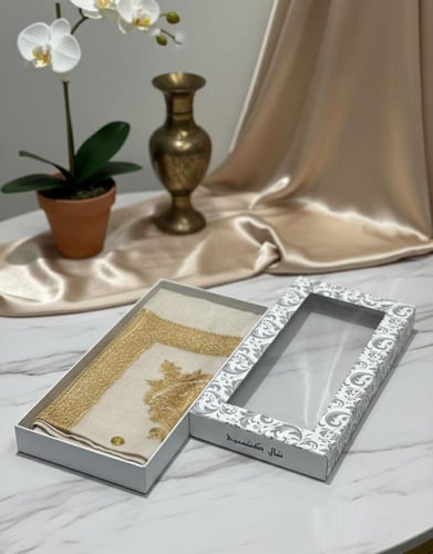 شال صوف نص ترمة