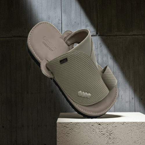 شبشب شرقي إيطالي كانتون جلد 100%