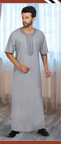 ثوب نوم فينوس دائري مطرز ملون رجالي