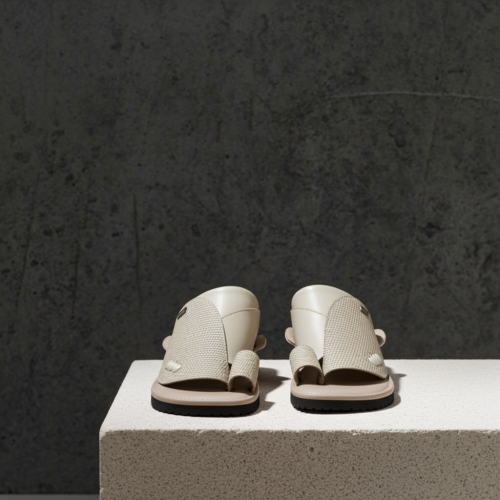 شبشب شرقي إيطالي كانتون جلد 100%