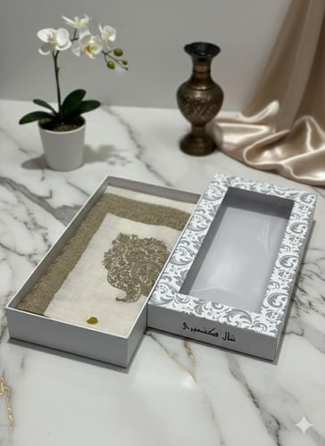 شال صوف نص ترمة