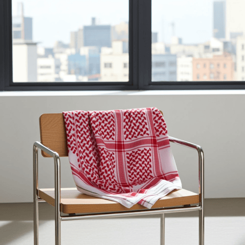 شماغ جيفنشي احمر كلاسيك اصدار خاص