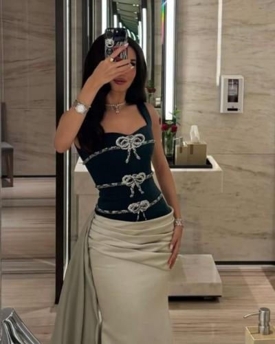 فستان سهرة اسود