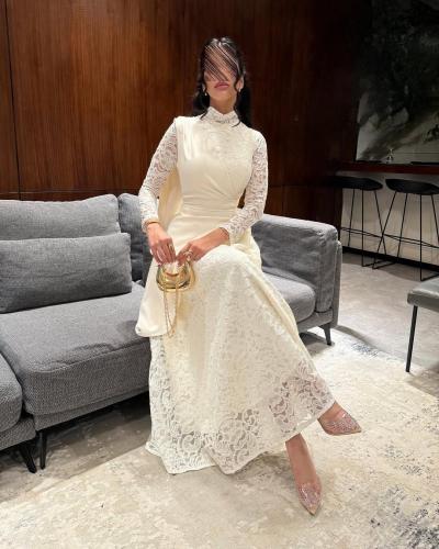 فستان دانتيل فاخر