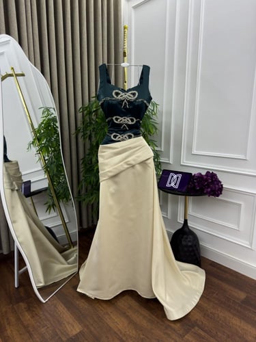 فستان سهرة اسود