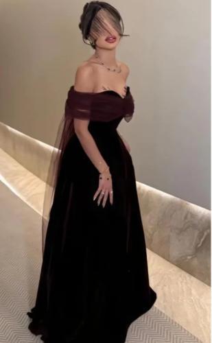 فستان سهره مخمل