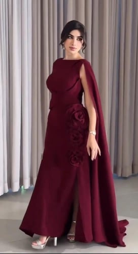 فستان عودي أنيق