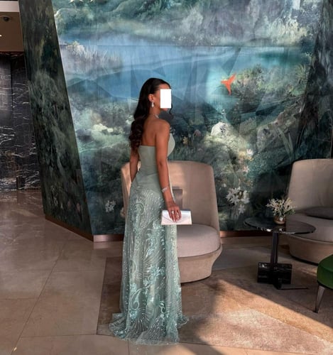 فستان تفاحي أنيق