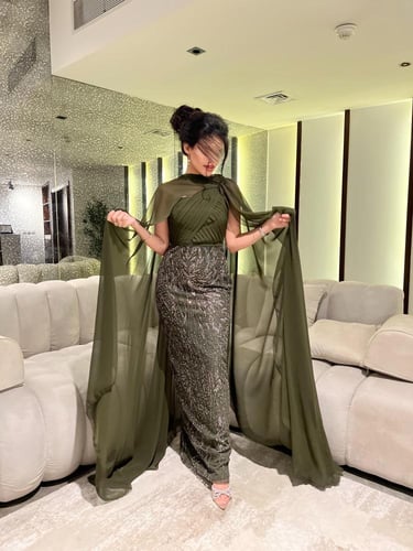 فستان سهره مطرز