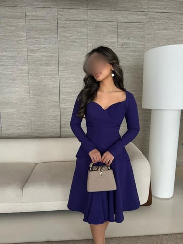 فستان ليالي البنفسج