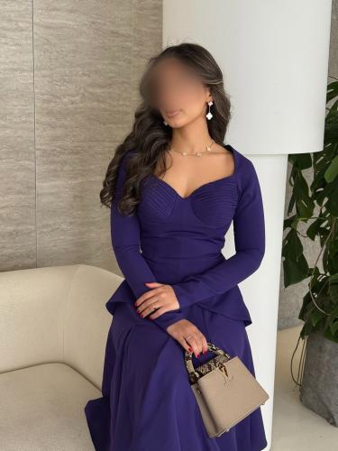 فستان ليالي البنفسج