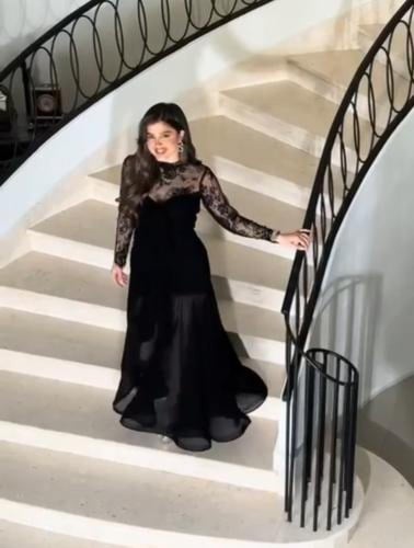 فستان سهرة اسود