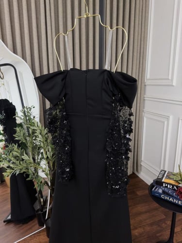 فستان الفخامة السودا