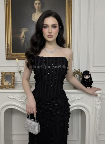 فستان دعاء الاسود