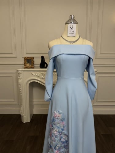 فستان انسام السماوي