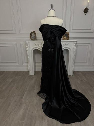 فستان روابي الاسود