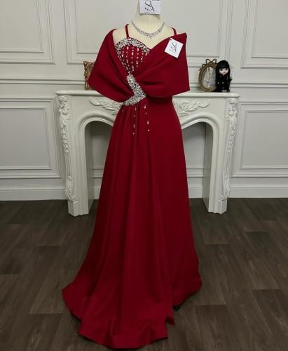 فستان سراب الاحمر