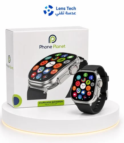 Phone Planet Curved Screen Smart Watch – ساعة ذكية بشاشة منحنية ⌚