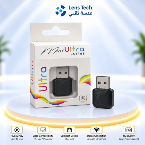 محول Carlinkit Mini Ultra اللاسلكي – حوّل CarPlay...