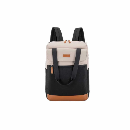 حقيبة لابتوب - اسود وبيجي من KINGSONS