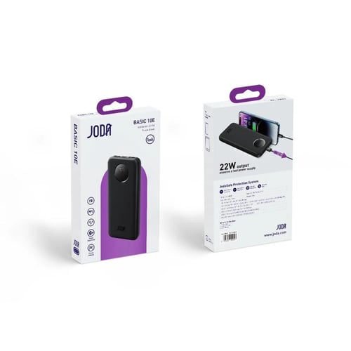 باور بانك 10000 اسود 22.5واط من JODA