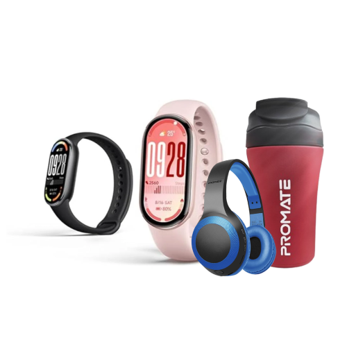 بكج التمرين ساعة سوار شاومي باند 10 الذكي مع سماعا...