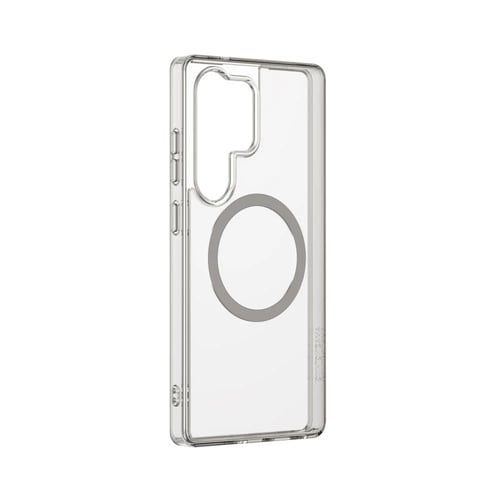 كفر مينيمال ماج جالكسي s25 الترا تيتان رمادي شفاف