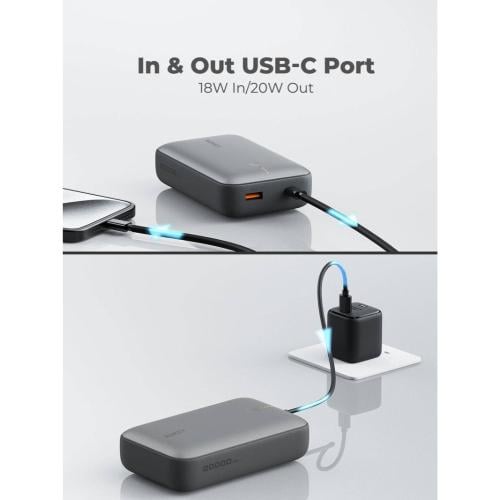 باور بانك 20000-22.5واط رمادى من AUKEY