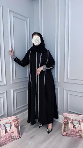 Prestige white abaya