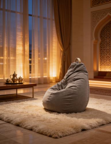 Pear Shape Pouf
