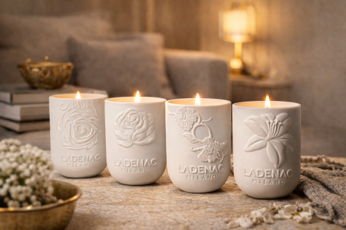 Ladenac Ceramica Candles – Four Floral Signatures in Handcrafted Valencian Ceramic